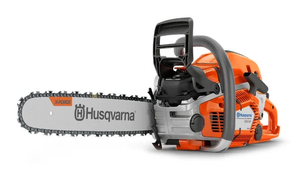Husqvarna 550 XP Mark II motorsåg i orange och grått